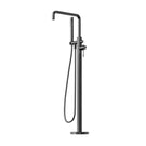 Nero Opal Freestanding Bath Mixer With Hand Shower Graphite NR251903AGR - The Blue Space