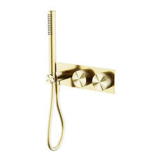 Nero Opal Progressive Shower System Brushed Gold NR252003CBG - The Blue Space