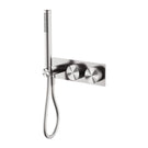 Nero Opal Progressive Shower System Brushed Nickel NR252003CBN - The Blue Space