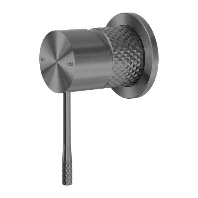 Nero Opal Shower Mixer with 60mm Backplate Graphite