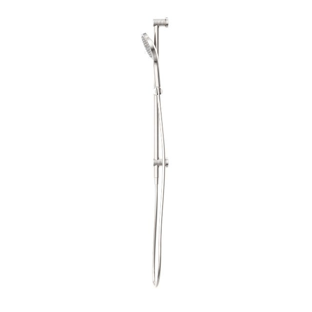 Buy Online Nero Opal Shower Rail With Air Shower II Brushed Nickel NR251905GBN - The Blue Space