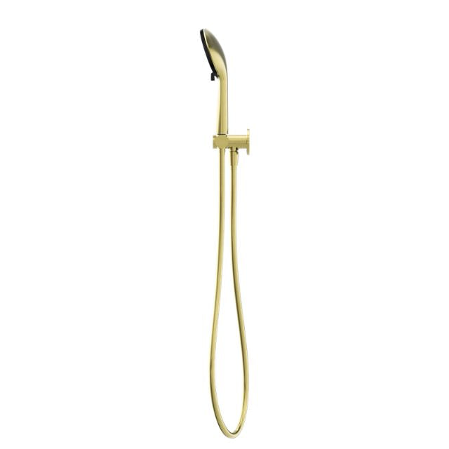 SIde Nero Project Round Shower on Bracket 4 Star Rating Brushed Gold NR320BG - The Blue Space