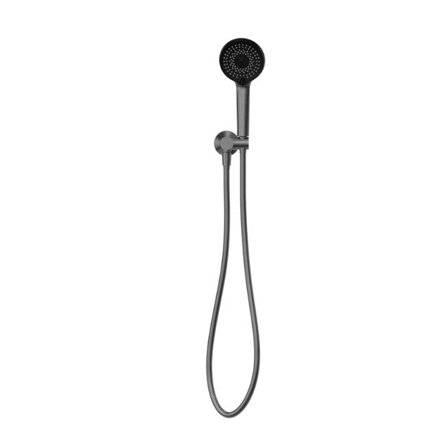 Nero Project Round Shower on Bracket 4 Star Rating Gun Metal