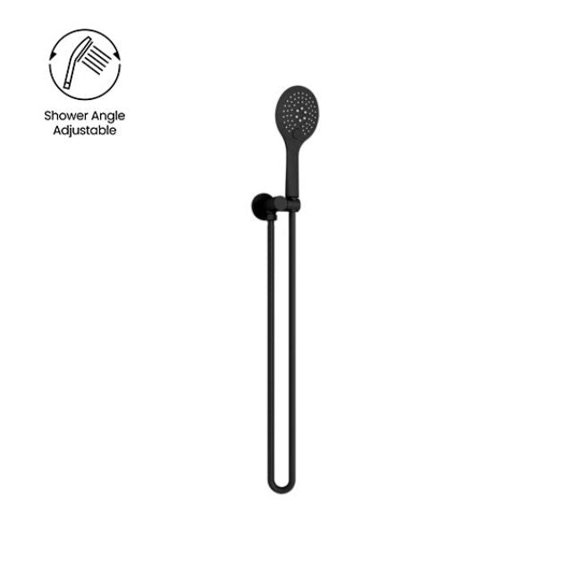 Nero Rain 3 Function Shower on Bracket Matte Black NR305MB - The Blue Space