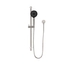 Buy Online Nero Round Metal Project Rail Shower Brushed Nickel NR318BN - The Blue Space