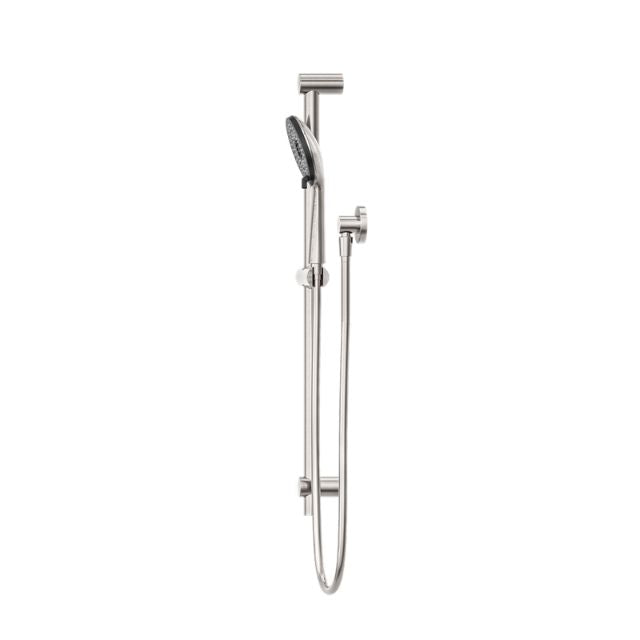 Buy Nero Round Metal Project Shower Rail Brushed Nickel with WELS 4 Star Rated  NR319BN - The Blue Space