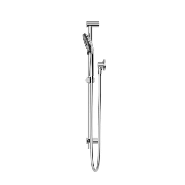 Buy Online Nero Round Metal Project Shower Rail Chrome - WELS 4 Star Rated  - NR319CH - The Blue Space