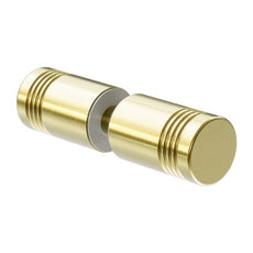 Nero Round Shower Knob Brushed Gold NRSH301aBG - The Blue Space