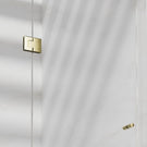 Nero 180 Degree Glass to Glass Shower Hinge Brushed Gold - The Blue Space