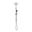 Buy Online Nero Square Project Twin Shower Gunmetal NR232105EGM - The Blue Space