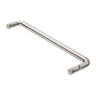 Nero Shower Towel Bar 500mm Brushed Nickel NRSH303aBN - The Blue Space