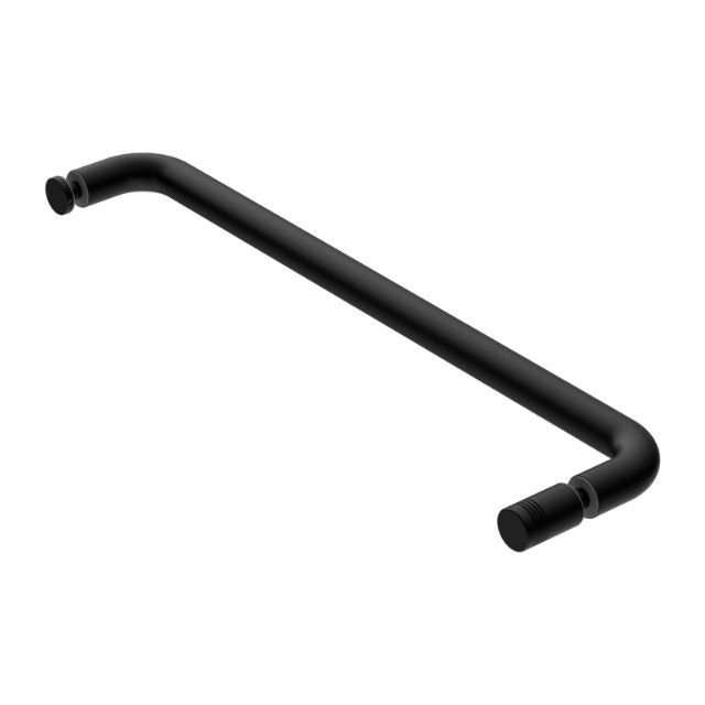 Nero Shower Towel Bar 500mm Matte Black NRSH303aMB - The Blue Space