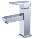 Nero Vibe Square Basin Mixer Chrome NR200701CH - The Blue Space