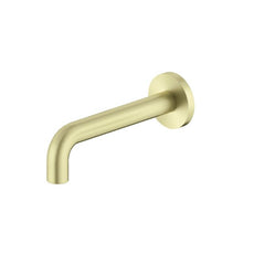 Buy Nero X Plus Wall Basin Set Spout Only 180mm Brushed Gold NR201607bsBG - The Blue Space