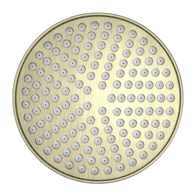 Buy Nero York 200mm Shower Head Aged Brass NR508094AB - The Blue Space