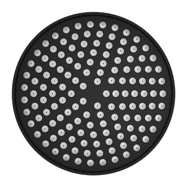 Buy Online Nero York 200mm Shower Head Matte Black NR508094MB - The Blue Space