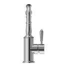 Buy Nero York Basin Mixer Hook Spout With Metal Lever Chrome NR69210202CH - The Blue Space