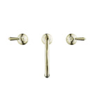 Buy Online Nero York Basin Set With Metal Lever Aged Brass NR692102a02AB - The Blue Space