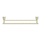 Buy Online Nero York Double Towel Rail 600mm Aged Brass NR6924dAB - The Blue Space