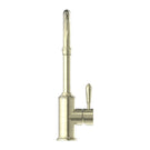Buy Nero York Kitchen Mixer Gooseneck Spout With Metal Lever Aged Brass NR69210602AB - The Blue Space