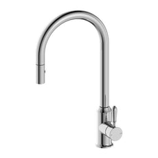 Nero York Pull Out Sink Mixer With Vegie Spray Function With Metal Lever Chrome NR69210802CH - The Blue Space
