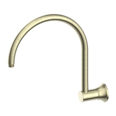 Nero York Shower Arm Aged Brass NR508AB - The Blue Space