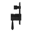 Buy Nero York Shower Mixer With Diverter With Metal Lever Matte Black NR692109a02MB - The Blue Space