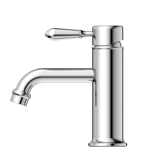 Buy Online Nero York Straight Basin Mixer With Metal Lever Chrome NR692101b02CH - The Blue Space