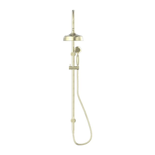 Buy Nero York Twin Shower With Metal Hand Shower Aged Brass NR69210502AB - The Blue Space