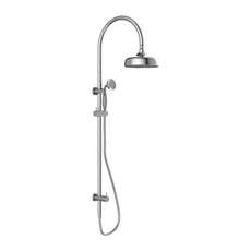 Nero York Twin Shower With Metal Hand Shower Chrome NR69210502CH - The Blue Space
