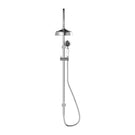 Buy Online Nero York Twin Shower With White Porcelain Hand Shower Chrome NR69210501CH - The Blue Space