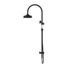 Buy Nero York Twin Shower With White Porcelain Hand Shower Matte Black NR69210501MB - The Blue Space