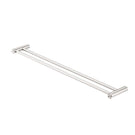 Nero Zen SS316L Double Towel Rail 800mm Brushed Nickel NR1630dBN - The Blue Space