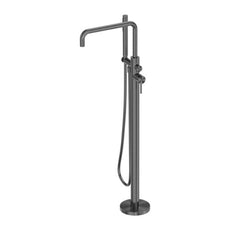 Nero Zen SS316L Freestanding Bath Mixer Graphite NR162203a02GR - The Blue Space