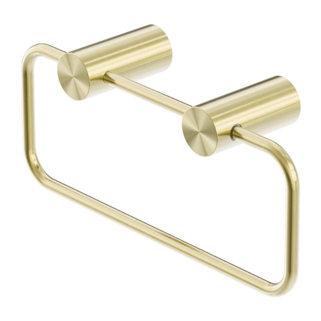 Nero Zen SS316L Hand Towel Ring Brushed Gold NR1680BG - The Blue Space