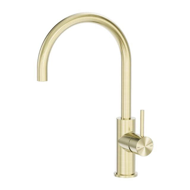 Nero Zen SS316L Kitchen Mixer Brushed Gold NR162207BG - The Blue Space