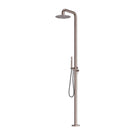 Nero Zen SS316L Outdoor Freestanding Shower Column Brushed Bronze NR162205aBZ - The Blue Space