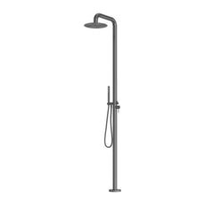 Nero Zen SS316L Outdoor Freestanding Shower Column Graphite NR162205aGR - The Blue Space