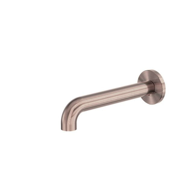 Nero Zen SS316L Round Basin/Bath Spout Only 185mm Brushed Bronze NR162203b185BZ - The Blue Space