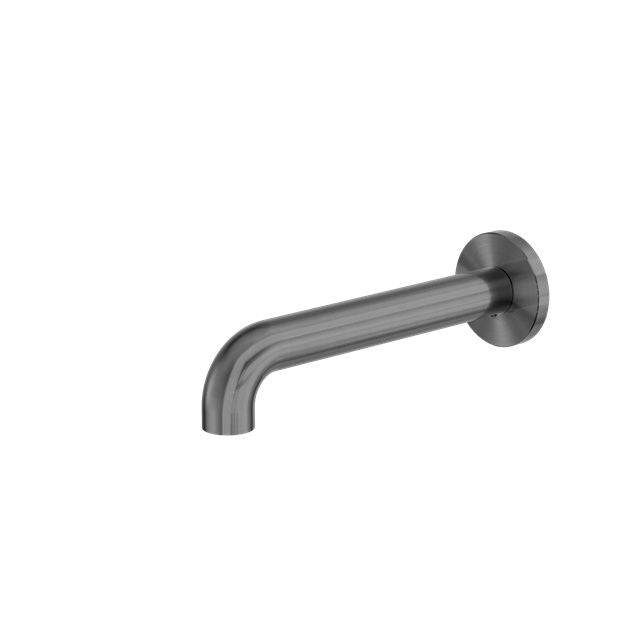 Nero Zen SS316L Round Basin/Bath Spout Only 185mm Graphite NR162203b185GR - The Blue Space