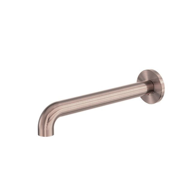 Nero Zen SS316L Round Basin/Bath Spout Only 230mm Brushed Bronze NR162203b230BZ - The Blue Space