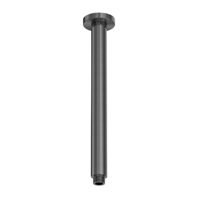 Nero Zen SS316L Round Ceiling Arm 300mm Length Graphite NR510GR - The Blue Space