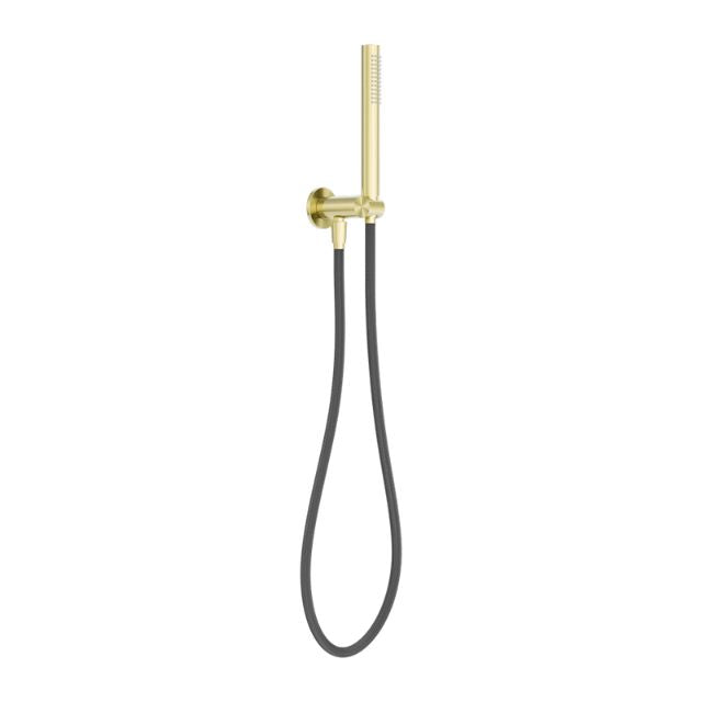 Nero Zen SS316L Shower On Bracket With Outdoor Shower Hose Brushed Gold NR162205d01BG - The Blue Space