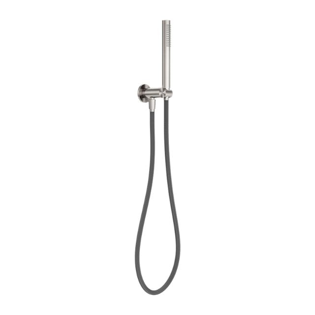 Nero Zen SS316L Shower On Bracket With Outdoor Shower Hose Brushed Nickel NR162205d01BN - The Blue Space