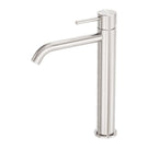 Nero Zen SS316L Tall Basin Mixer Brushed Nickel NR162201aBN - The Blue Space