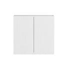 Buy Otti Bondi 1715mm Fluted Laundry Set A - White Include 632mm Fluted Wall Cabinet - The Blue Space