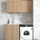 Otti Byron 1305mm Laundry Set B - Natural Oak - The Blue Space