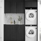 Otti Byron 1715mm Laundry Set C - Black Oak - The Blue Space