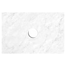 Otti Byron 750mm Wall Hung Vanity Black Oak With Natural Carrara Marble Stone Top for Above Counter Basin BY750BSTUD-NCA - The Blue Space