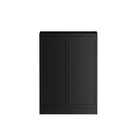 Otti Hampshire 1305mm Laundry Set B - Black Include Floor Standing Cabinet
